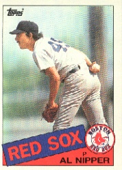 1985 Topps Baseball Cards      424     Al Nipper
